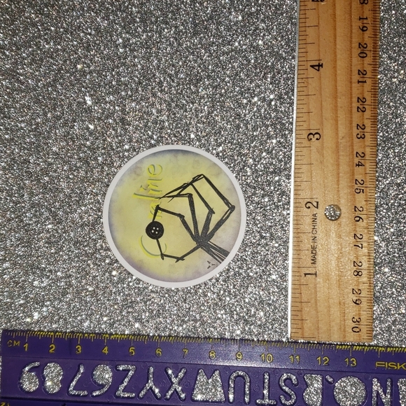 10/$10 CORALINE Waterproof Sticker moon - Picture 2 of 7